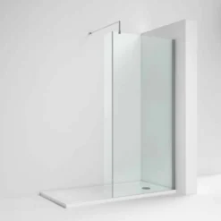 Nuie 1000mm Walk In Shower Screen - Premium Wetroom Glass Enclosure -Bathroom Sales Shop wrs025 4
