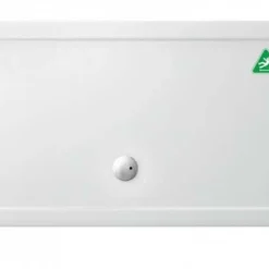 Zamori Anti-Slip Rectangular Shower Tray - 1400 x 800mm with Central Waste - Z1177A | Durable & Stylish Bathroom Essential