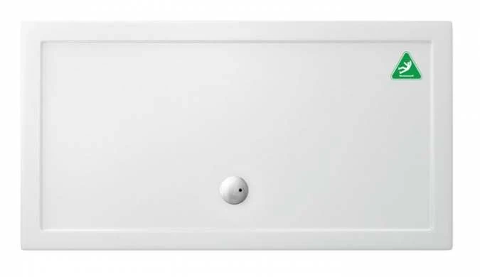 Zamori Anti-Slip Rectangular Shower Tray 1500x800mm with Central Waste - Premium Quality Z1181A 3 Zamori Anti-Slip Rectangular Shower Tray 1500x800mm with Central Waste - Premium Quality Z1181A