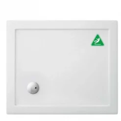 Zamori Anti-Slip Rectangular Shower Tray 900x760mm with Corner Waste - Z1163A