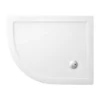 Zamori Offset Quadrant Shower Tray 1000 x 800 - Left Hand | Z1199 | Durable & Stylish -Bathroom Sales Shop zamori offset quadrant Z1199