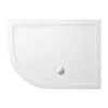 Zamori Offset Quadrant Shower Tray - 1200 x 900mm - Left Hand - Z1203 -Bathroom Sales Shop zamori offset quadrant Z1203